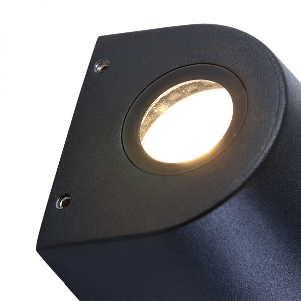 Industriële buitenlamp Hermi I zwart - Afbeelding 5