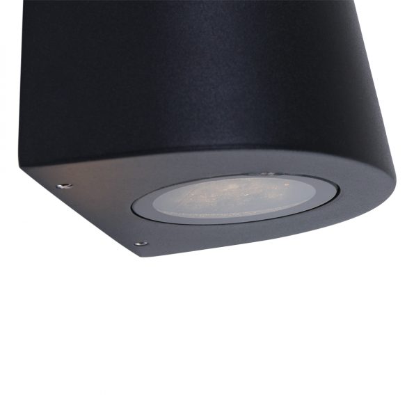 Industriële buitenlamp Hermi I zwart - Afbeelding 6