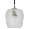 Glazen moderne hanglamp Danita Transparant-1987BR