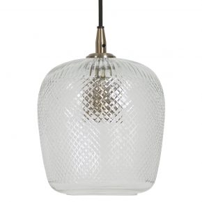 Glazen moderne hanglamp Danita Transparant-1987BR