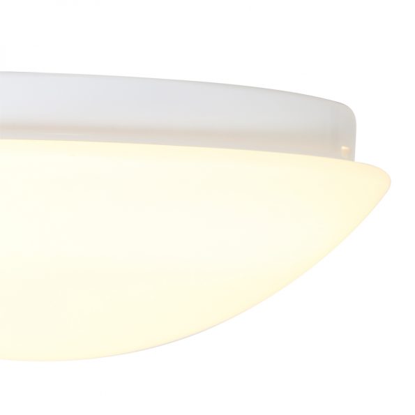 Industriële plafonniere Ceiling and wall wit ø 30 cm - Afbeelding 3