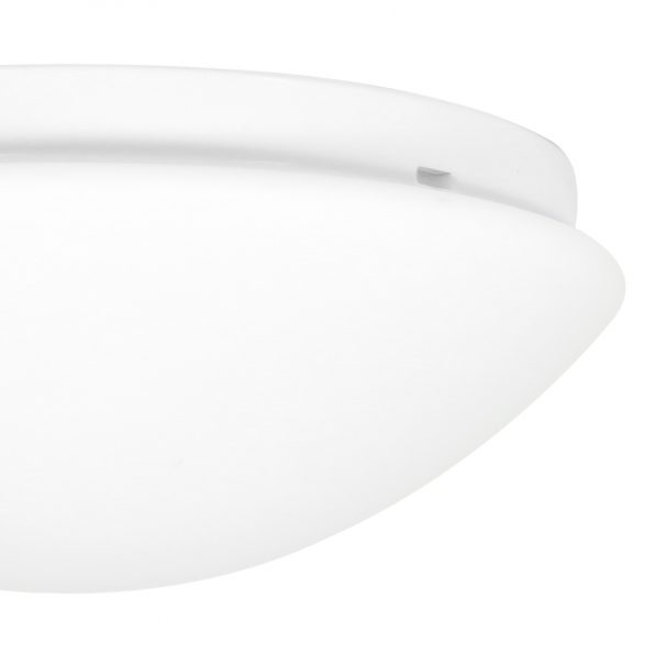 Industriële plafonniere Ceiling and wall wit ø 30 cm - Afbeelding 4