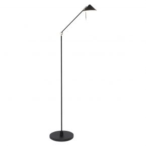 LED staande leeslamp Punkt zwart-2559ZW