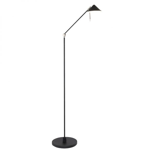 LED staande leeslamp Punkt zwart-2559ZW