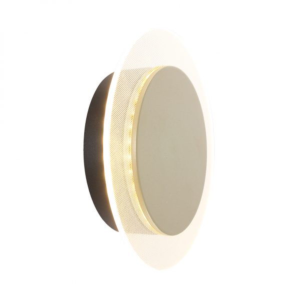 Metalen Design plafondlamp Eclipse goud - Afbeelding 9