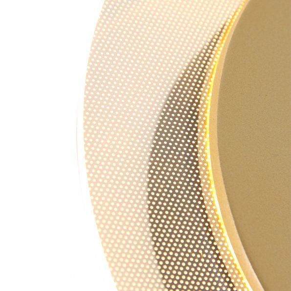 Metalen Design plafondlamp Eclipse goud - Afbeelding 6