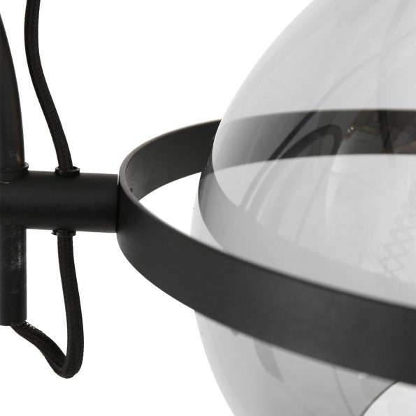 Industriële vloerlamp Holgarsøn zwart - Afbeelding 12