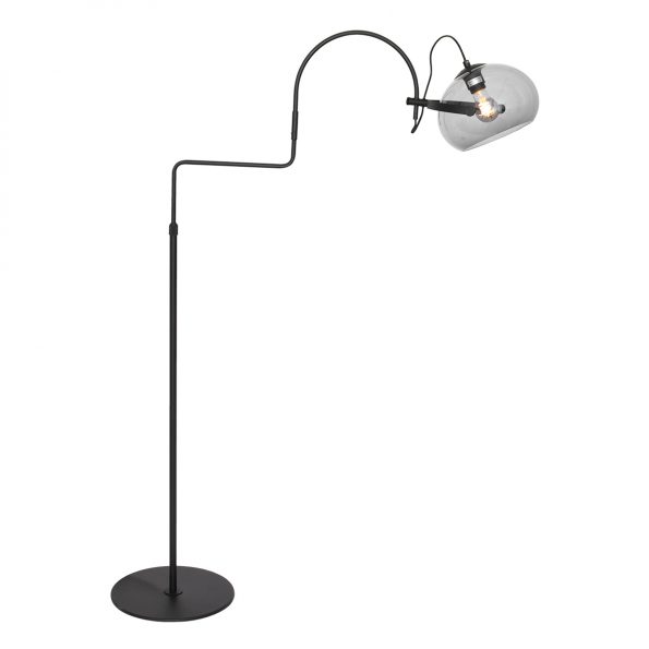 Industriele vloerlamp Holgarsøn zwart-2573ZW