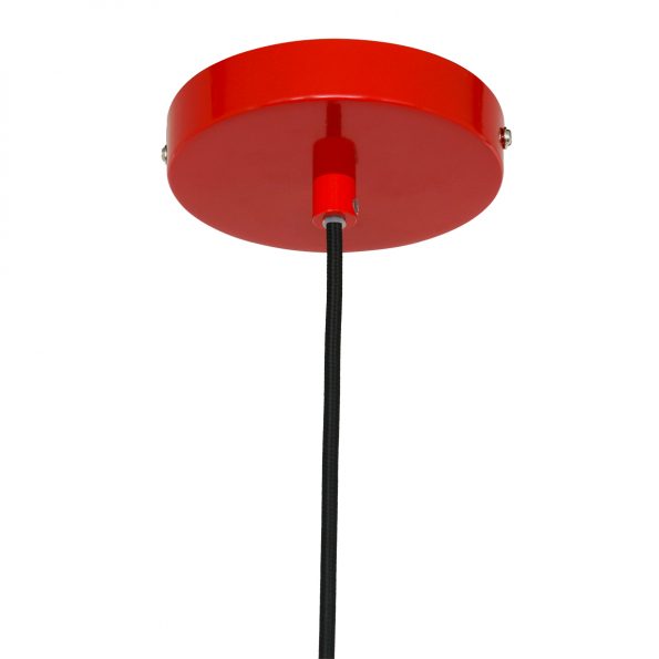 Industriële hanglamp Krisip rood ø 50 cm - Afbeelding 10