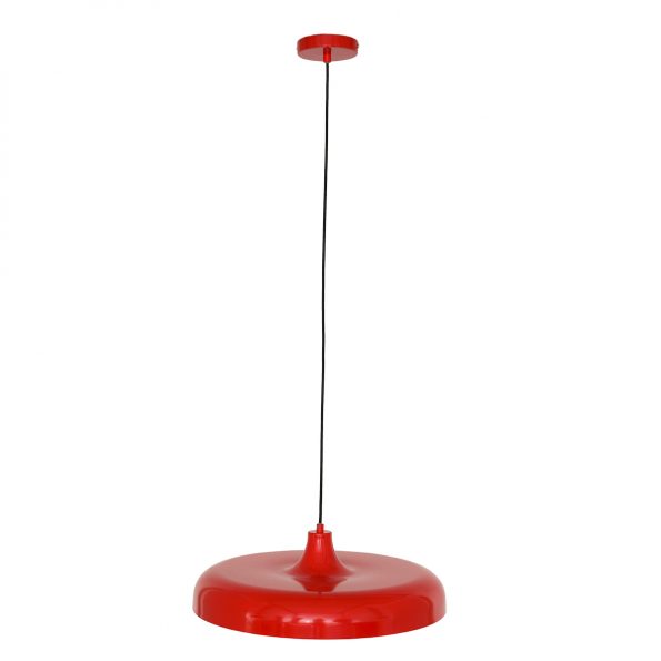 Industriële hanglamp Krisip rood ø 50 cm - Afbeelding 12