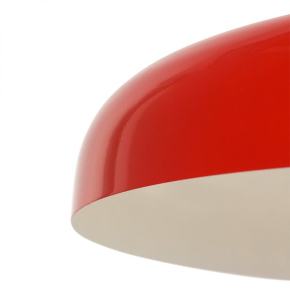 Industriële hanglamp Krisip rood ø 50 cm - Afbeelding 5