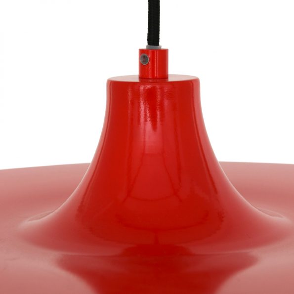 Industriële hanglamp Krisip rood ø 50 cm - Afbeelding 6