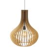 Houten spijlen hanglamp Smukt beige-2697BE