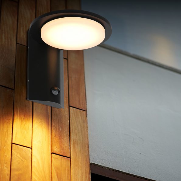 Industriële buitenlamp Hermi I zwart - Afbeelding 4