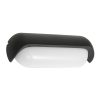 Moderne LED wandlamp buiten Siargao zwart-2717ZW