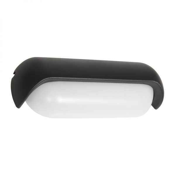 Moderne LED wandlamp buiten Siargao zwart-2717ZW