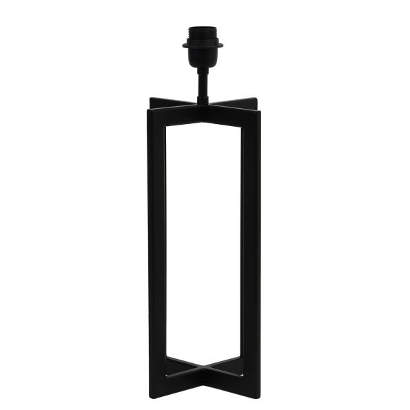 Metalen frame lampenvoet tafel Mace zwart-2776ZW