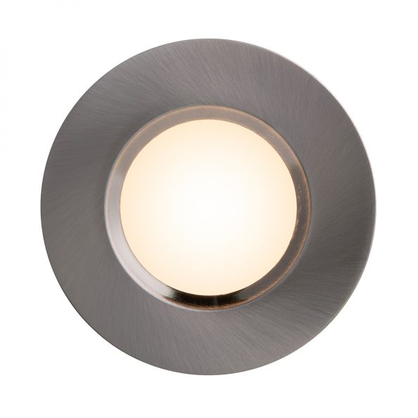 Moderne LED inbouwspot Mahi staal - Afbeelding 2