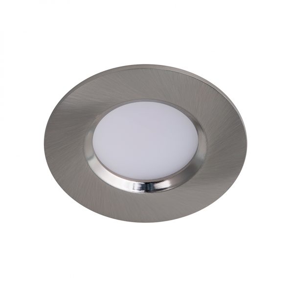 Moderne LED inbouwspot Mahi staal - Afbeelding 4