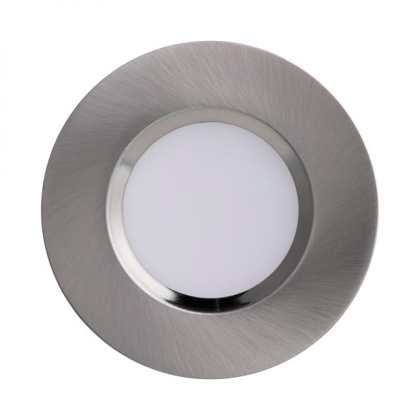 Moderne LED inbouwspot Mahi staal - Afbeelding 5