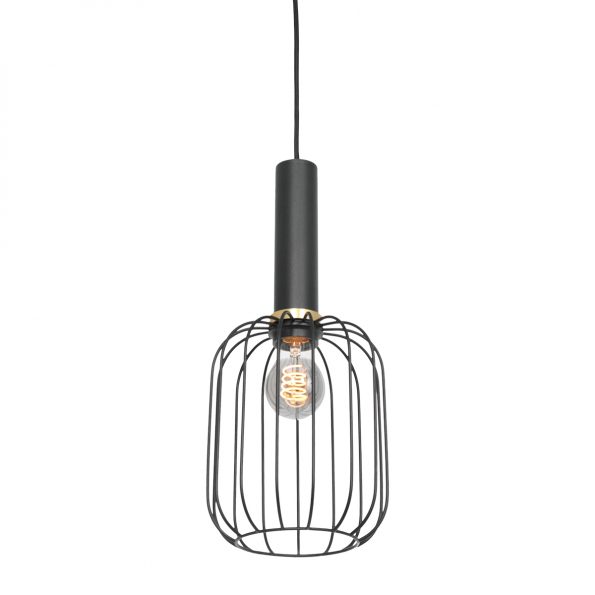 Industriële hanglamp Aureole zwart ø 17 cm - Afbeelding 2