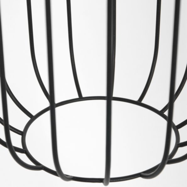 Industriële hanglamp Aureole zwart ø 17 cm - Afbeelding 4