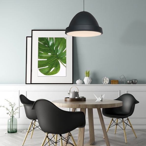 Industriële hanglamp Nimbus zwart ø 50 cm - Afbeelding 3
