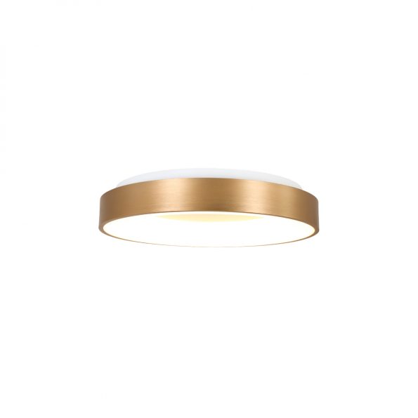 Metalen Design LED plafondlamp Ringlede goud-3086GO