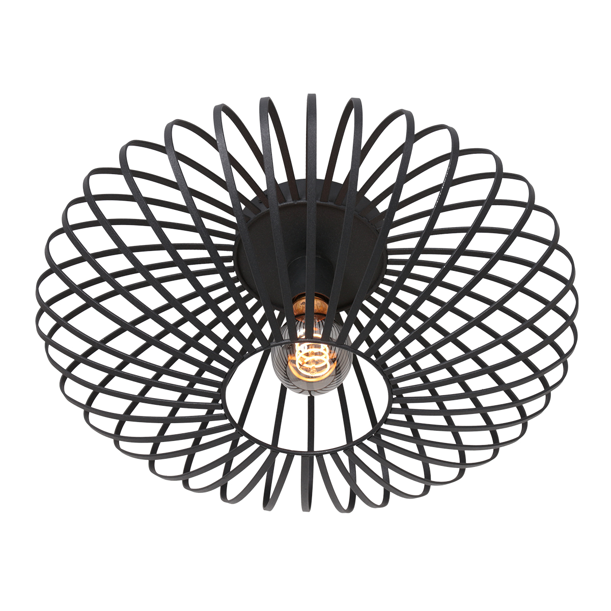 industriële draad plafondlamp AN | Industriele lampen online