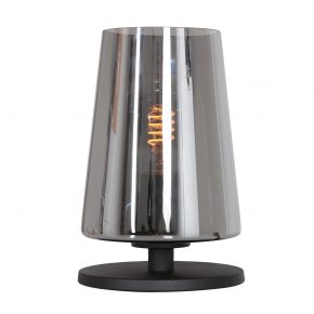 Glazen moderne tafellamp Ancilla zwart-3103ZW