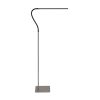 Verstelbare design vloerlamp Serpent staal-3115ST