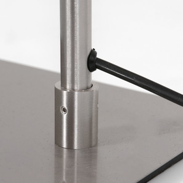 Industriële vloerlamp Serpent staal - Afbeelding 11