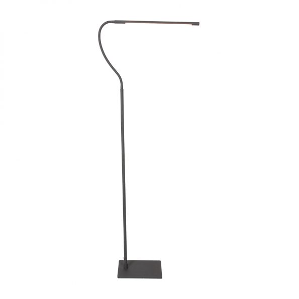 Industriële vloerlamp Serpent zwart - Afbeelding 2