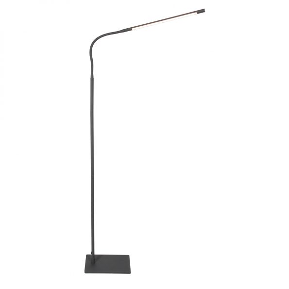 Industriële vloerlamp Serpent zwart - Afbeelding 12