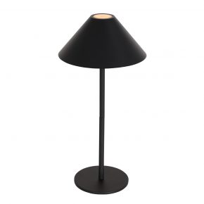 Metalen Design tafellamp Ancilla zwart-3353ZW
