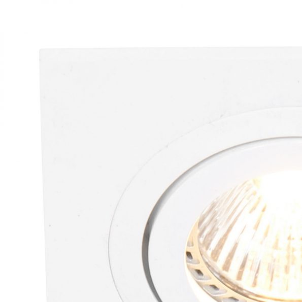 Industriële plafonniere Pelite spot wit - Afbeelding 3