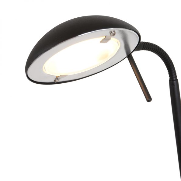 Industriële vloerlamp Biron zwart - Afbeelding 4