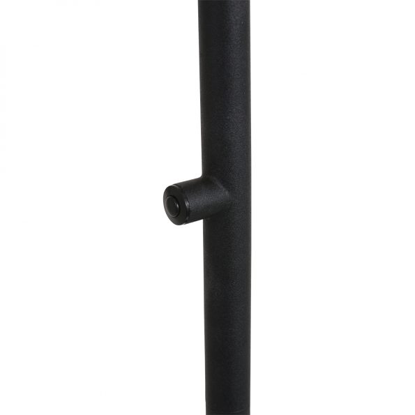 Industriële vloerlamp Biron zwart - Afbeelding 5