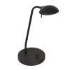 Metalen moderne LED tafellamp Biron zwart-7502ZW