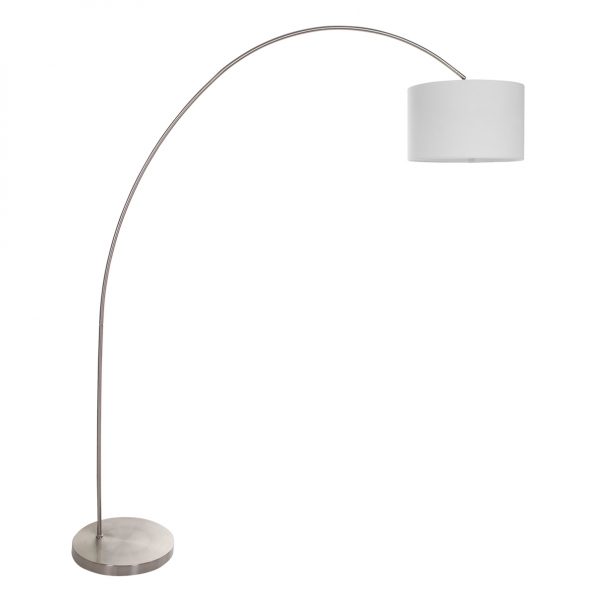 Design vloerlamp Solva wit-7977ST