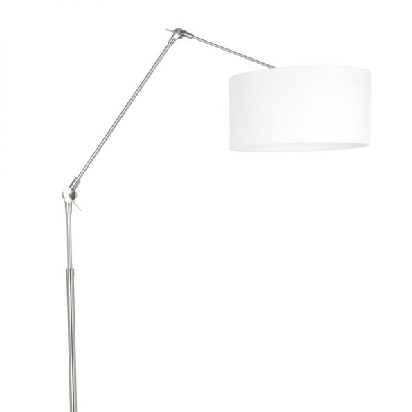 Industriele vloerlamp Prestige Chic wit-8102ST