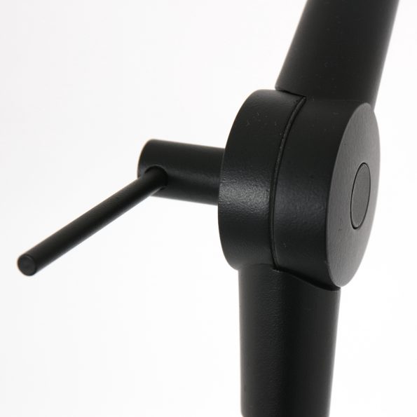 Industriële vloerlamp Prestige chic zwart - Afbeelding 8