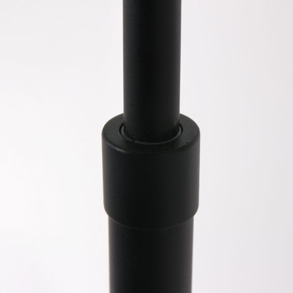 Industriële vloerlamp Prestige chic zwart - Afbeelding 9