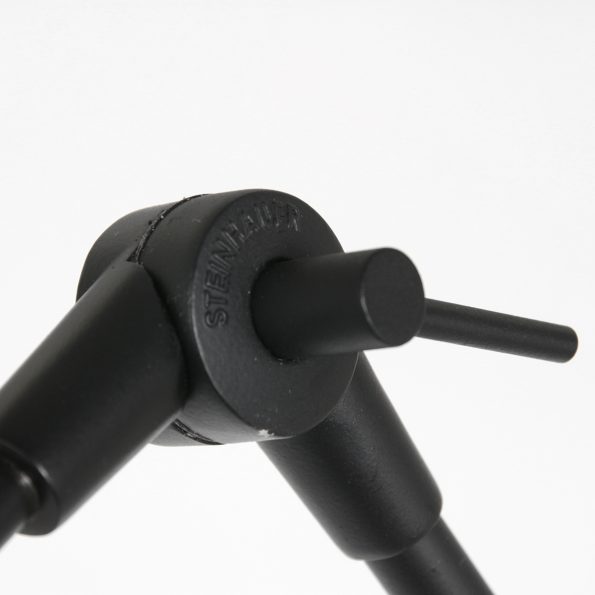 Industriële vloerlamp Prestige chic zwart - Afbeelding 4