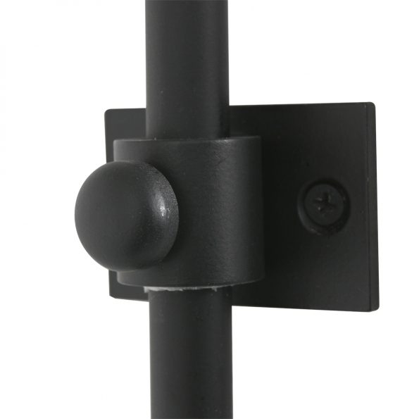 Industriële wandlamp Sparkled light zwart - Afbeelding 3
