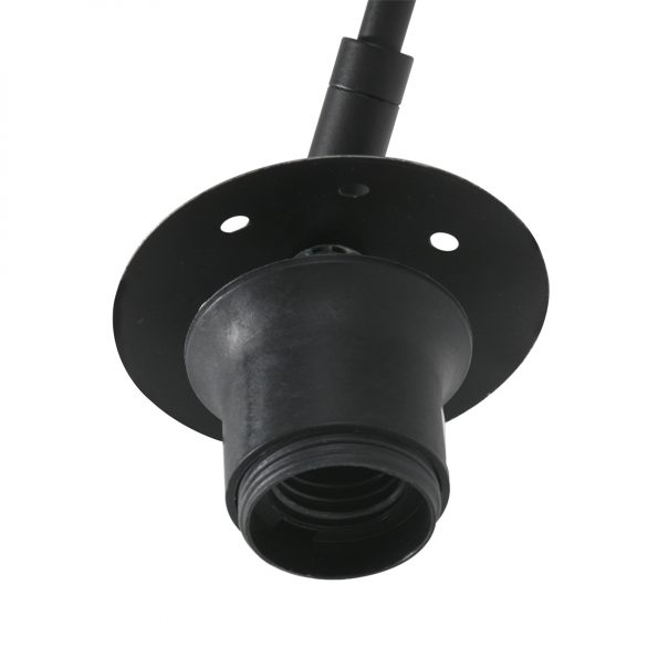 Industriële wandlamp Sparkled light zwart - Afbeelding 4