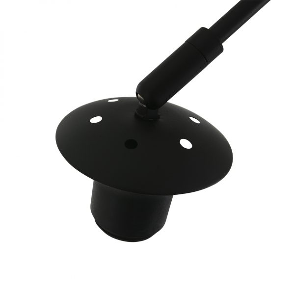 Industriële wandlamp Sparkled light zwart - Afbeelding 4