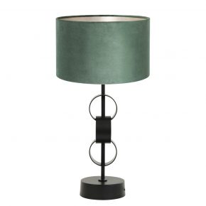 Moderne tafellamp met kap Circulum groen-8253ZW