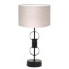 Tafellamp lampenvoet met kap Circulum beige-8258ZW