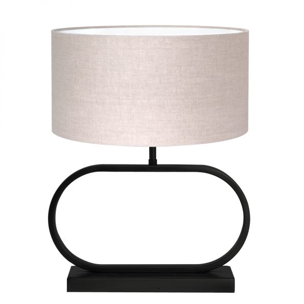 Moderne tafellamp schemer met kap Jamiro beige-8315ZW